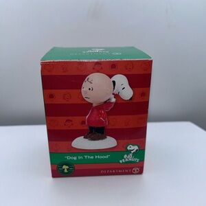 Department 56 Peanuts “ Dog In The Hood” Figurine